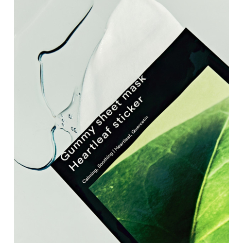 Abib - Mascarilla facial Gummy Sheet Mask - Heartleaf Sticker