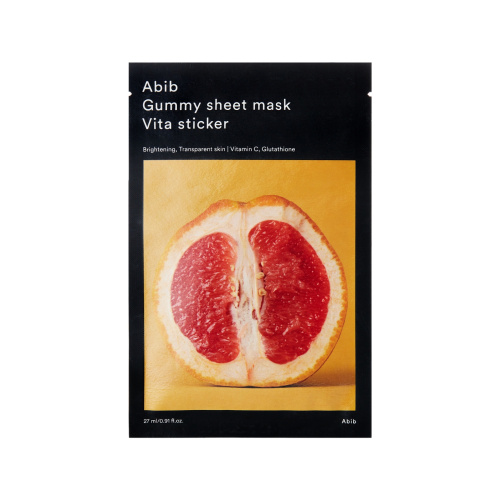 Abib - Mascarilla facial Gummy Sheet Mask - Vita Sticker