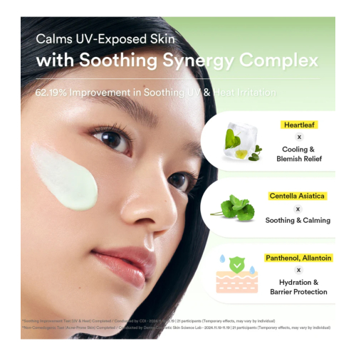 Abib - Protector solar facial Heartleaf Mild SPF50+ PA++++