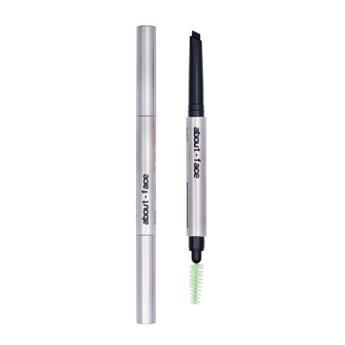 about-face - Lápiz de cejas Brow Artist - 08: Soft Black