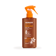 Agrado - Aceite solar acelerador del bronceado SPF8