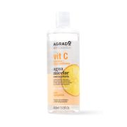 Agrado - Agua micelar desmaquillante vit C - Pieles apagadas