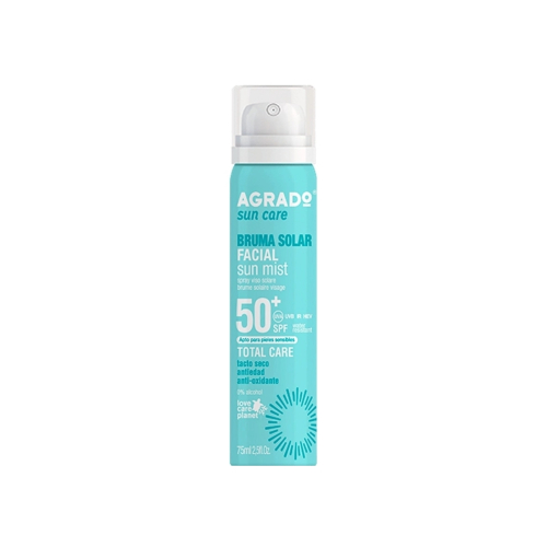 Agrado - Bruma facial solar SPF50+