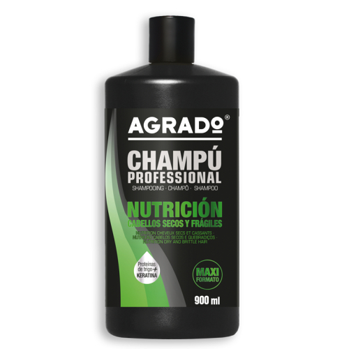 Agrado - Champú profesional Nutrición cabellos secos - 900ml