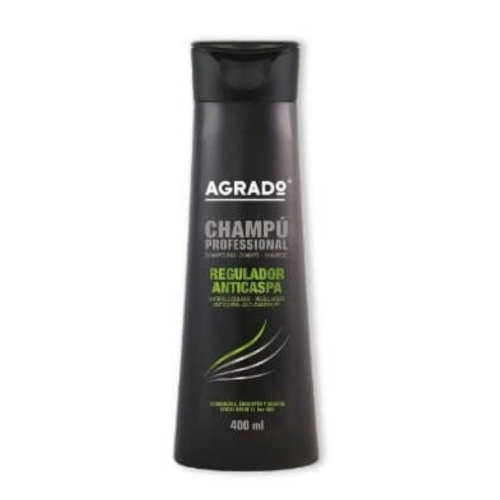 Agrado -  Champú profesional regulador anticaspa - 400ml