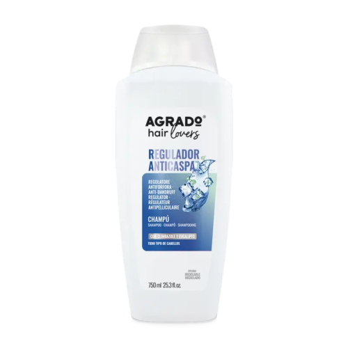 Agrado -  Champú profesional regulador anticaspa - 750ml