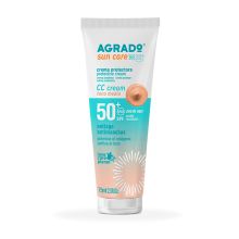 Agrado - Crema facial protectora CC cream SPF50+ - Tono medio
