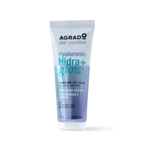 Agrado - Crema facial textura gel Hyaluronic Hidra+ glow
