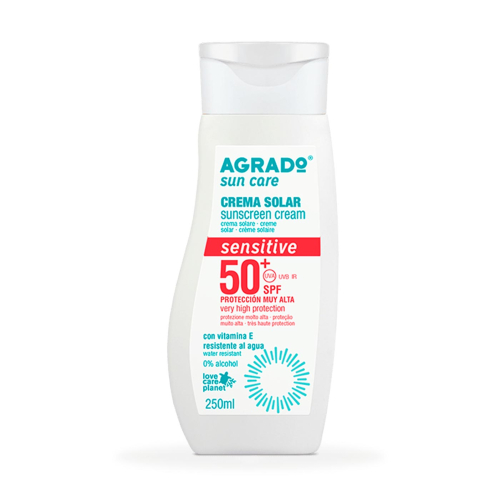 Agrado - Crema solar Sensitive SPF 50+ - Muy alta