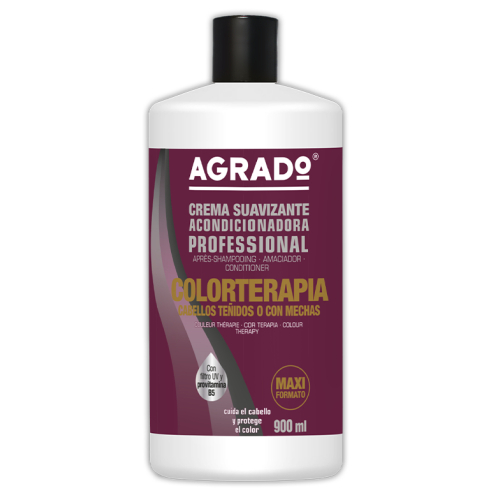 Agrado - *Colorterapia* - Crema suavizante acondicionadora profesional