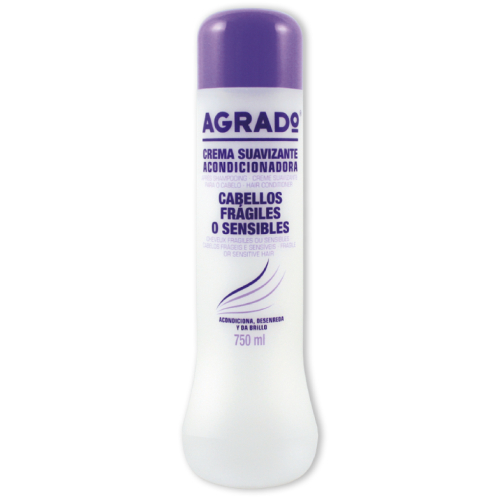 Agrado - Crema suavizante acondicionadora - Cabellos frágiles o sensibles