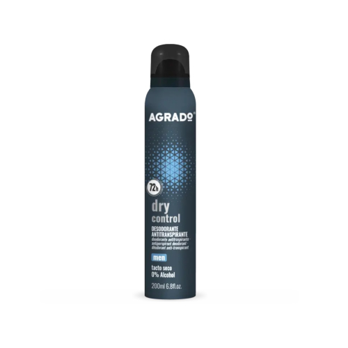 Agrado - Desodorante hombre antitranspirante Dry Control