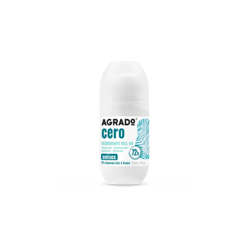 Agrado - Desodorante roll-on unisex Cero