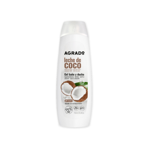 Agrado - Gel de baño y ducha Leche de coco - 750ml