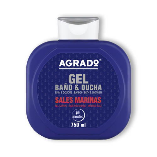 Agrado - Gel de baño y ducha Sales Marinas