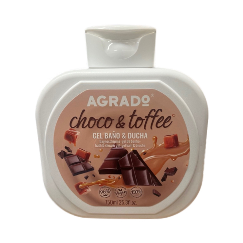 Agrado - Gel de ducha - Choco & toffee