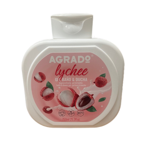 Agrado - Gel de ducha - Lychee