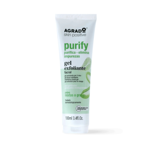 Agrado - Gel exfoliante facial Purify - Pieles mixtas a grasas