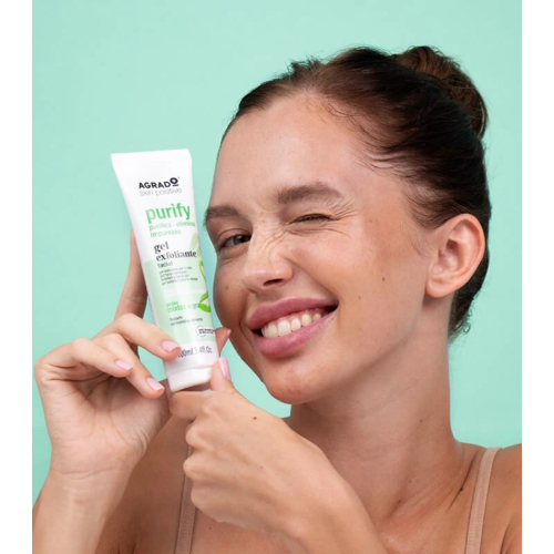 Agrado - Gel exfoliante facial Purify - Pieles mixtas a grasas
