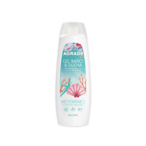 Agrado - *Geles del Mundo* - Gel de baño y ducha Mediterráneo