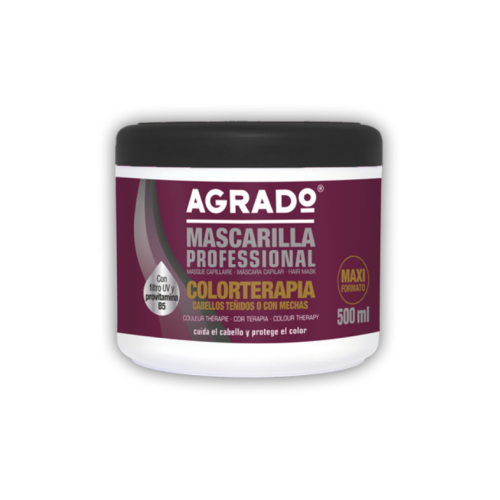 Agrado - *Colorterapia* - Mascarilla profesional capilar
