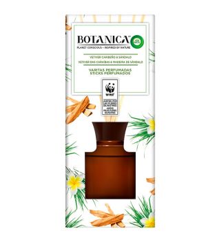 Air Wick - *BOTANICA by Air Wick* - Ambientador en formato de varitas perfumadas - Vetiver Caribeño & Sándalo