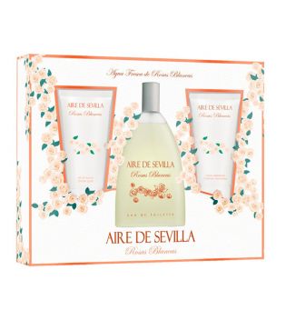Aire de Sevilla - Pack de Eau de toilette para mujer - Rosas Blancas