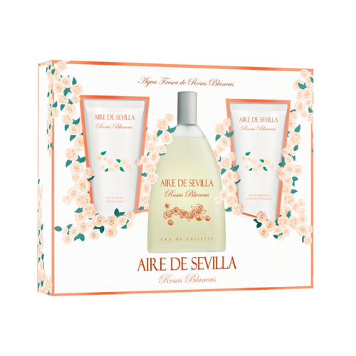 Aire de Sevilla - Pack de Eau de toilette para mujer 150ml - Rosas Blancas