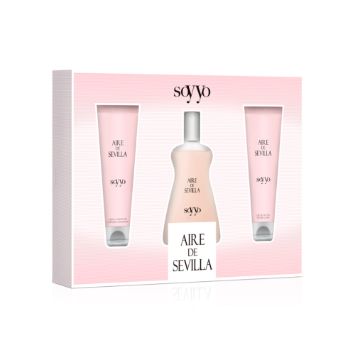 Aire de Sevilla - Set Eau de toilette para mujer + crema hidratante + gel de ducha - Soy Yo