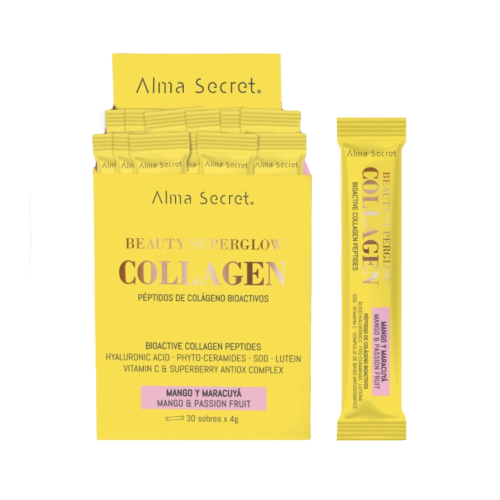 Alma Secret - *Beauty Super Glow Collagen* - Complemento alimenticio - Mango y maracuyá