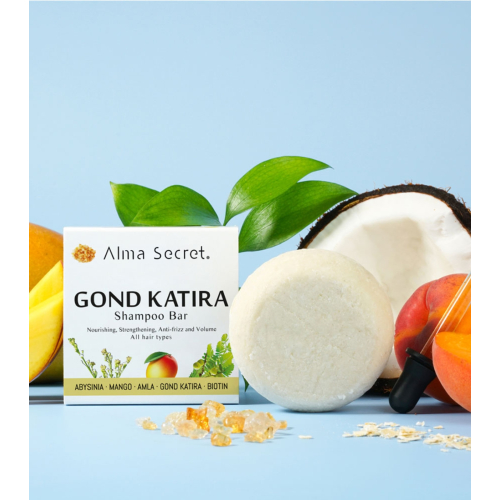 Alma Secret - Champú sólido fortalecedor e hidratante Gond Katira