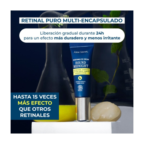 Alma Secret - Contorno de ojos con retinal Round Midnight