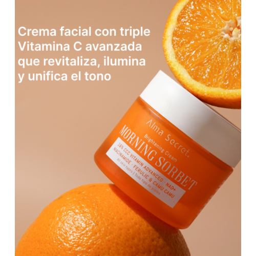 Alma Secret - Crema facial iluminadora Morning Sorbet