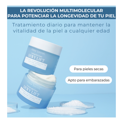 Alma Secret - Crema facial reafirmante Dewy Lift - Piel seca
