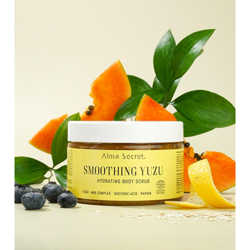 Alma Secret - Exfoliante corporal hidratante Smoothing Yuzu