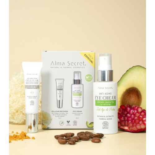 Alma Secret - Pack especial contorno de ojos + mini sérum Cellular Recovery