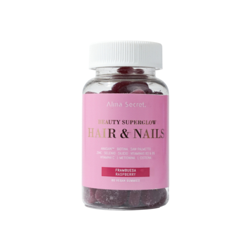 Alma Secret - Vitaminas gummies para cabello y uñas Beauty Superglow