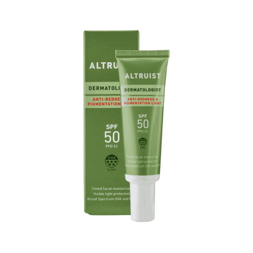 Altruist - Crema de día Dermatologist Anti-Redness & Pigmentation Light SPF50