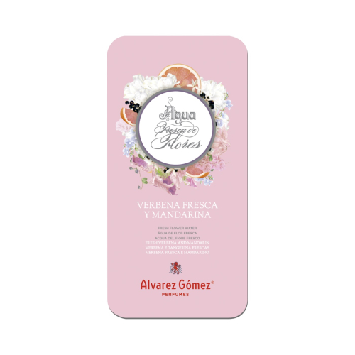 Álvarez Gómez - Lata Agua fresca de flores - Verbena fresca y Mandarina