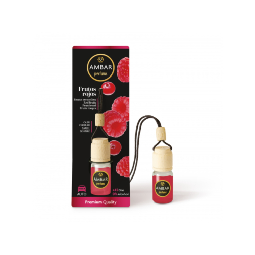 AMBAR Perfums - Ambientador para coche - Frutos rojos
