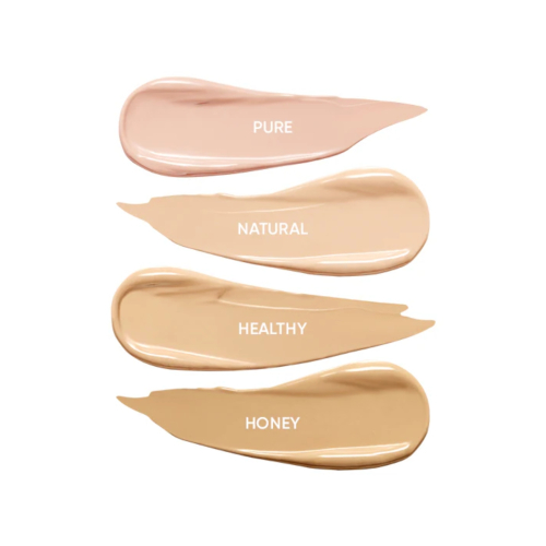 Amuse - Base de maquillaje en cushion Dew Power Vegan SPF50 PA++++ - 02: Healthy