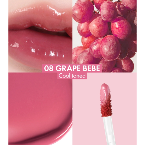 Amuse - Tinte labial Bebe Tint - 08: Grape Bebe