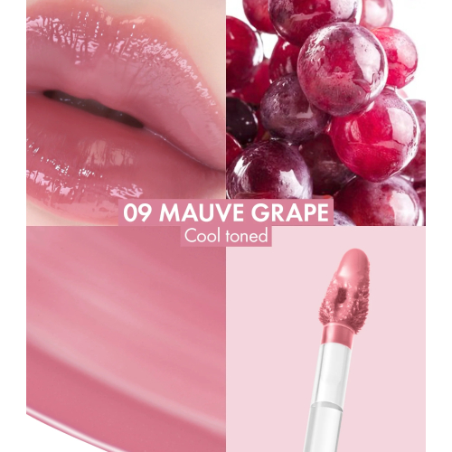 Amuse - Tinte labial Dew Tint - 09: Mauve Grape