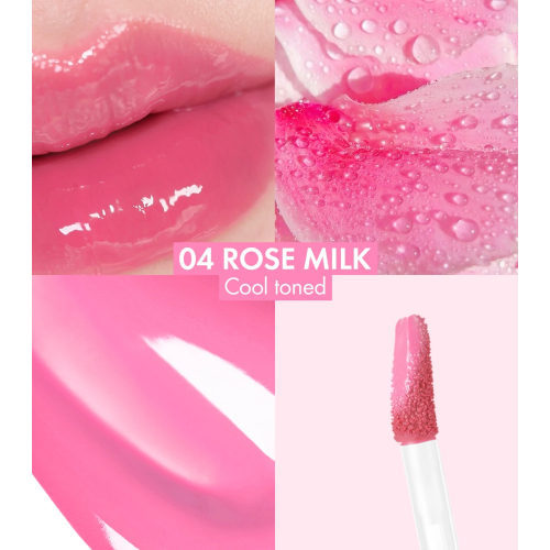 Amuse - Tinte labial Jel-fit Tint - 04: Rose Milk