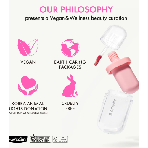 Amuse - Tinte labial Jel-fit Tint - 05: Oat Fig