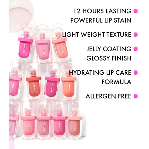 Amuse - Tinte labial Jel-fit Tint - 06: Seoulgirl
