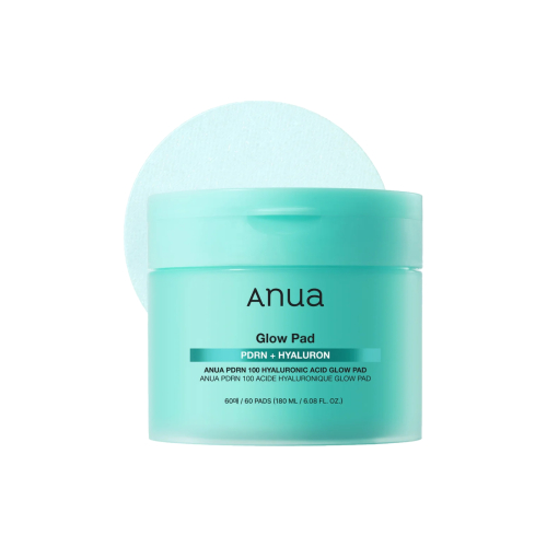 Anua - Almohadillas PDRN 100 Hyaluronic Acid Glow formato pads