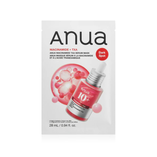 Anua - Mascarilla facial anti-manchas Niacinamide TXA