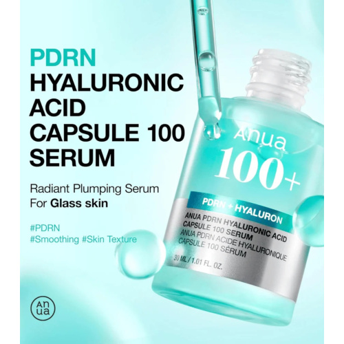 Anua - Sérum hidratante con ácido hialurónico PDRN Capsule 100