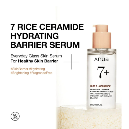 Anua - Sérum hidratante Rice 7+ Hydrating Barrier